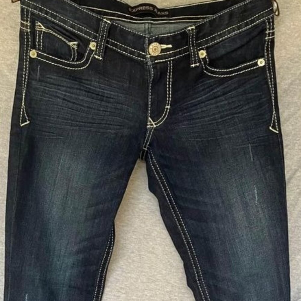 Express Jeans Stella Low-Rise Legging Size 6R